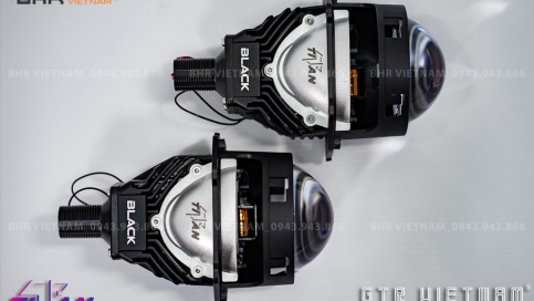 Đèn bi Led Titan Black 5800K (Đuôi vặn) | Siêu sáng, siêu nét, giá tốt nhất thị trường